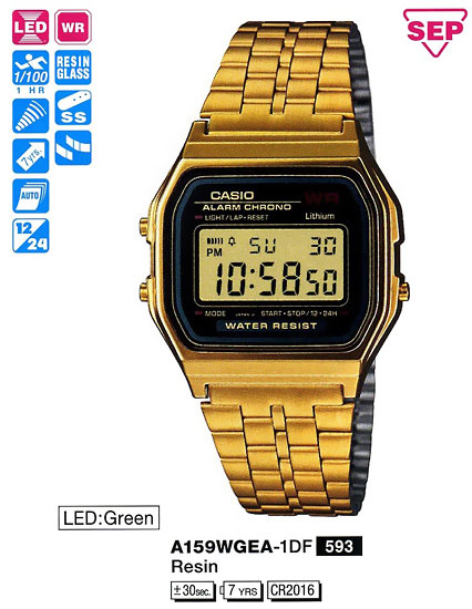 Casio A-159WGEA-1E