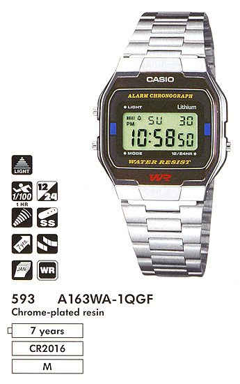 Casio A-163WA-1