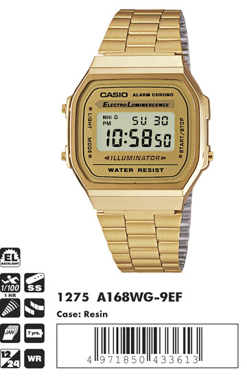 Casio A-168WG-9