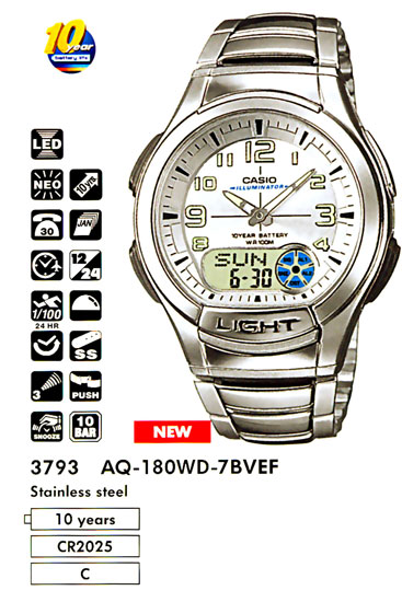 Casio AQ-180WD-7B