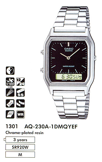 Casio AQ-230A-1D