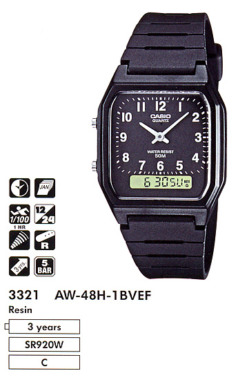 Casio AW-48H-1B