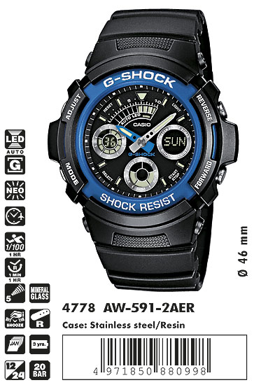 Casio AW-591-2A