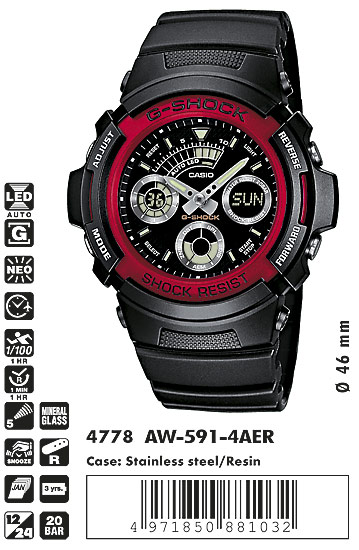 Casio AW-591-4A