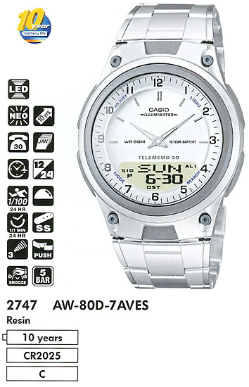 Casio AW-80D-7A