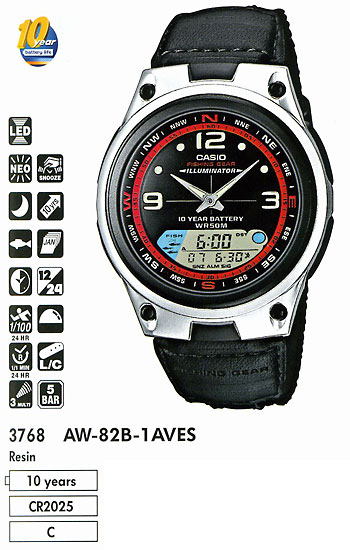 Casio AW-82B-1A