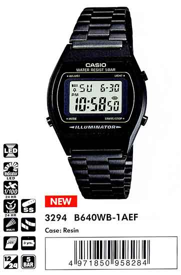 Casio B640WB-1A
