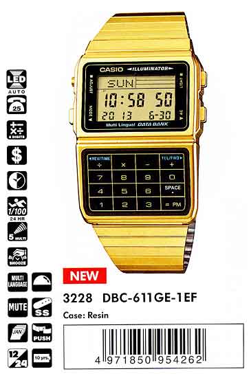 Casio DBC-611GE-1E