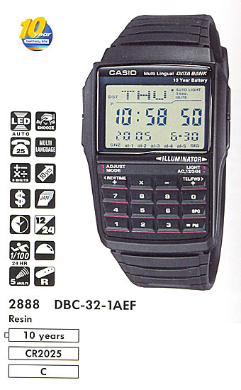 Casio DBC-32-1A