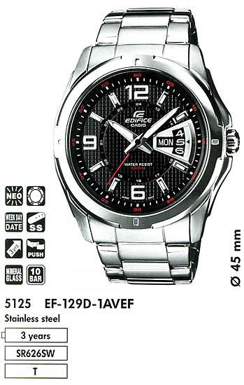Casio EF-129D-1A