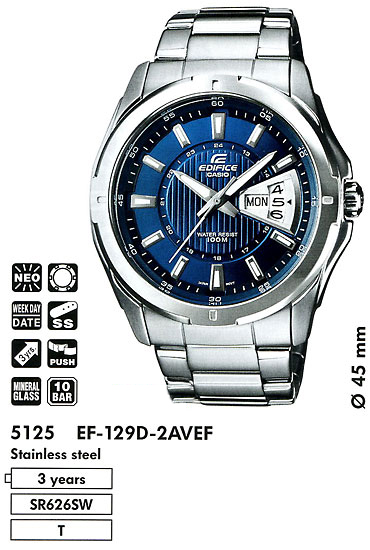 Casio EF-129D-2A