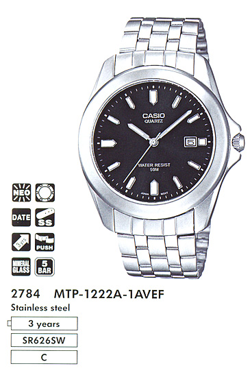 Casio MTP-1222A-1A