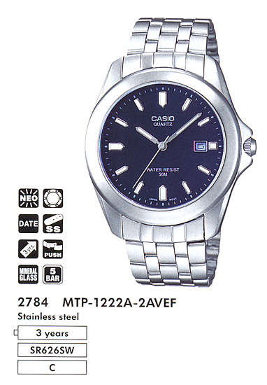 Casio MTP-1222A-2A